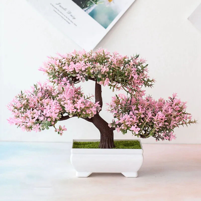 Bonsai Garden Mini - Sztuczne rośliny Bonsai Fałszywe rośliny Kwiaty