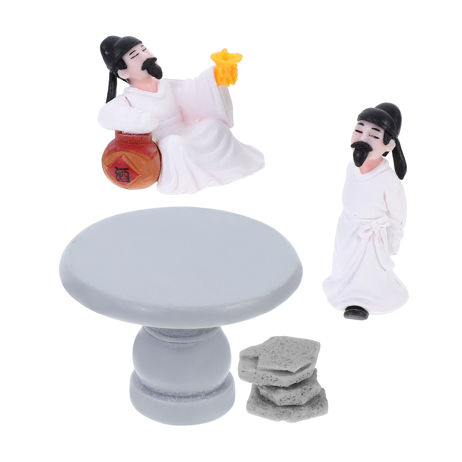 4-częściowy zestaw stołu i krz – Bonsai Zen Garden Set recenzja i cena