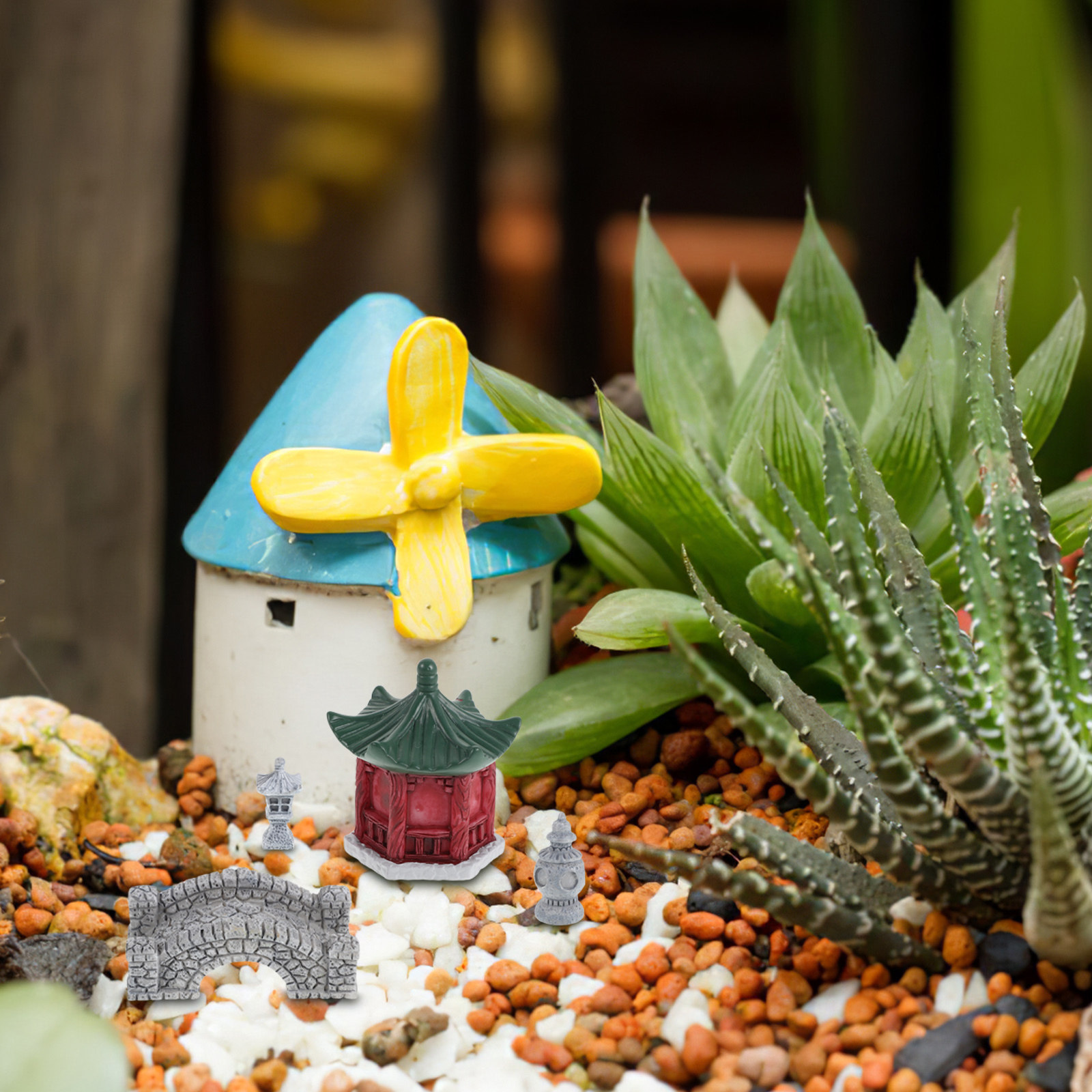 10-częściowy zestaw miniaturow – Bonsai Zen Garden Set recenzja i cena